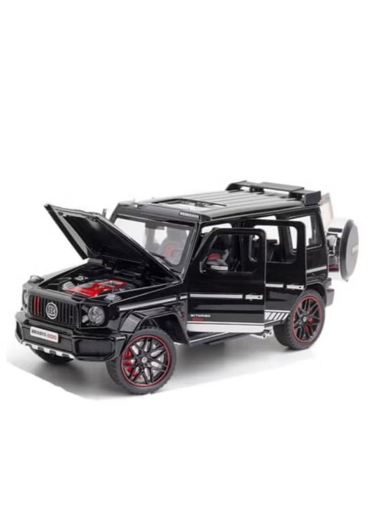1:24 Scale Mercedes-Benz G-Class Diecast Model Car | Detailed Luxury SUV Miniature with Opening Doors, Hood & Trunk | Realistic Interior & Rubber Tires | Premium Collectible Gift for Kids & Adults - Image 3